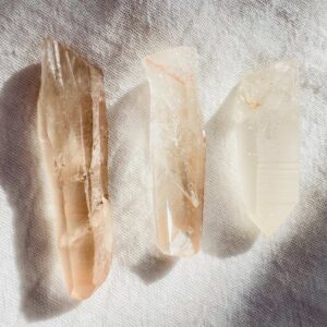 Alternative view of Lemurian quartz point