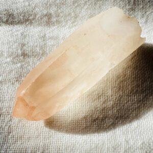 Alternative view of Lemurian quartz point