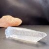 clear quartz point single crystal natural Lemurian point rock crystal shop new zealand Aotearoa