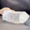 clear quartz point single crystal natural Lemurian point rock crystal shop new zealand Aotearoa