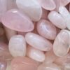 rose quartz tumblestones pink healing crystal natural gemstones anahapta heart chakra energetic transformation
