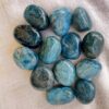 blue apatite tumblestones natural polished crystals third eye chakra ajna healing intuitive ray