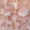 natural kunzite gemstones, uncut gems natural pink crystal heart chakra anahata natural stones