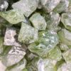 natural peridot gemstones green crystal gems heart chakra solar plexus anahata manipura