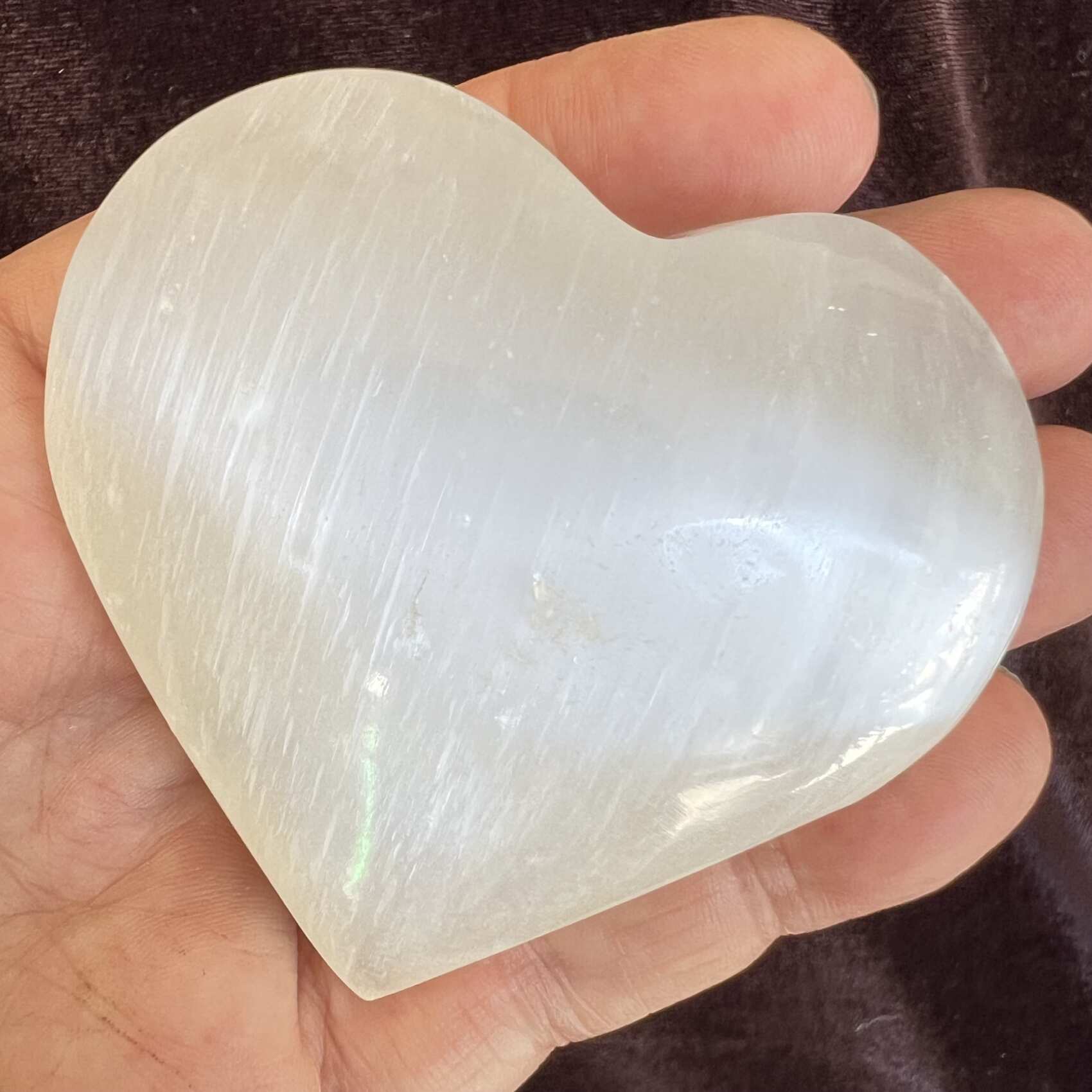 Selenite heart - Image 2