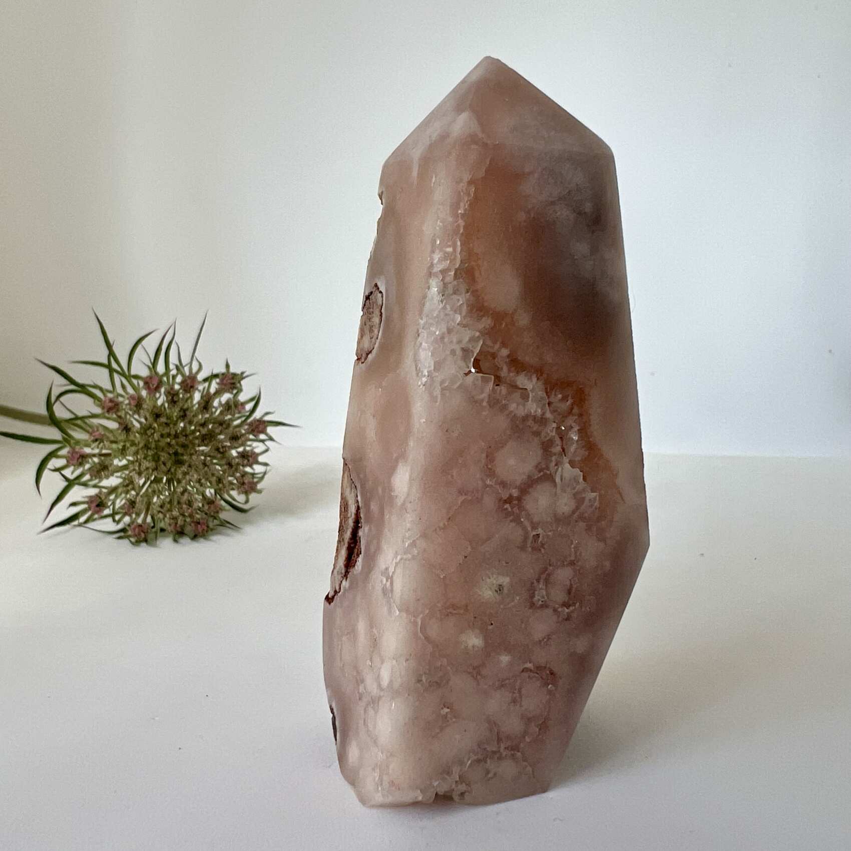 Pink amethyst obelisk - Image 6