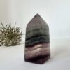 natural fluorite obelisk standing point home decor crystal healing NZ energy cleansing crystals chakra crystals NZ meditation stones spiritual gifts NZ aotearoa