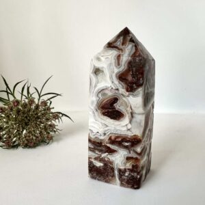 druzy agate crystal obelisk standing point home decor crystal healing NZ energy cleansing crystals chakra crystals NZ meditation stones spiritual gifts NZ Aotearoa