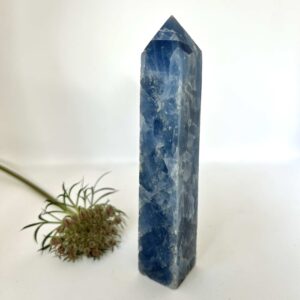 blue kyanite crystal obelisk standing point home decor crystal healing NZ energy cleansing crystals chakra crystals NZ meditation stones spiritual gifts NZ Aotearoa
