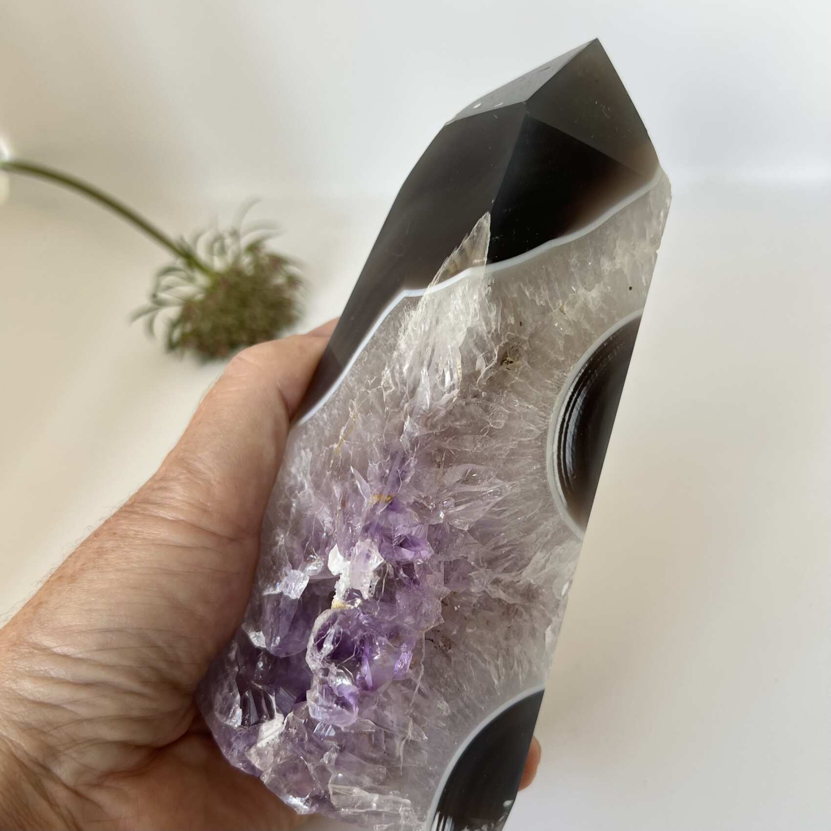 Amethyst obelisk - Image 2