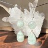 caribbean calcite earrings hand made jewellery crystal healing NZ energy cleansing crystals chakra crystals NZ meditation stones spiritual gifts NZ Aotearoa
