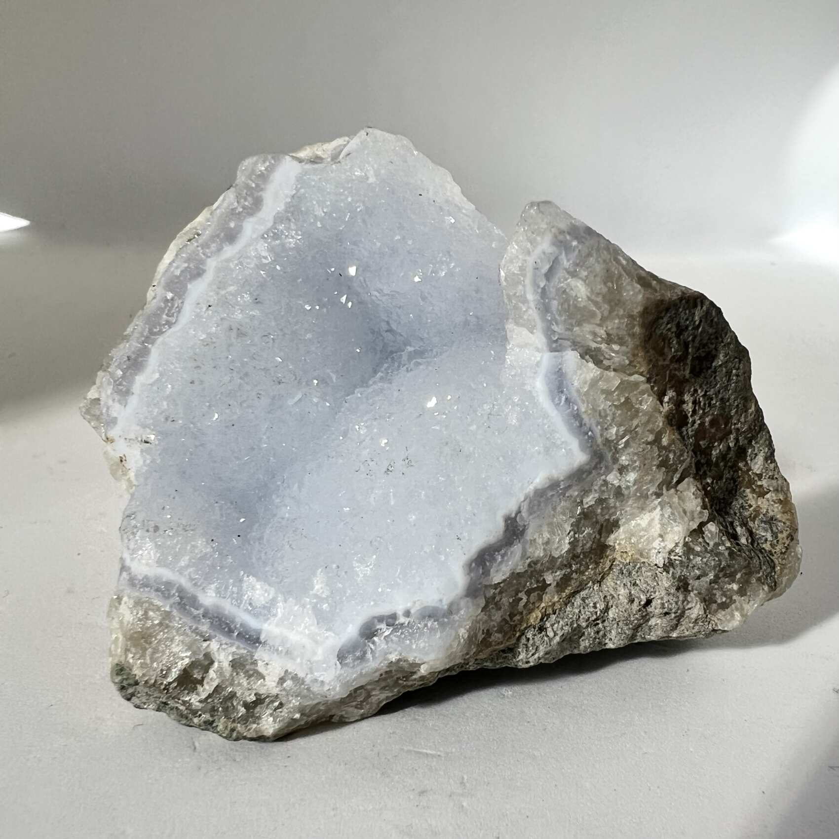 blue lace agate natural crystal healing NZ energy cleansing crystals chakra crystals NZ meditation stones spiritual gifts NZ Aotearoa