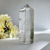 lodolite clear quartz tower natural mineral crystal healing NZ energy cleansing crystals chakra crystals NZ meditation stones spiritual gifts NZ Aotearoa