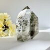 lodolite clear quartz tower natural mineral crystal healing NZ energy cleansing crystals chakra crystals NZ meditation stones spiritual gifts NZ Aotearoa
