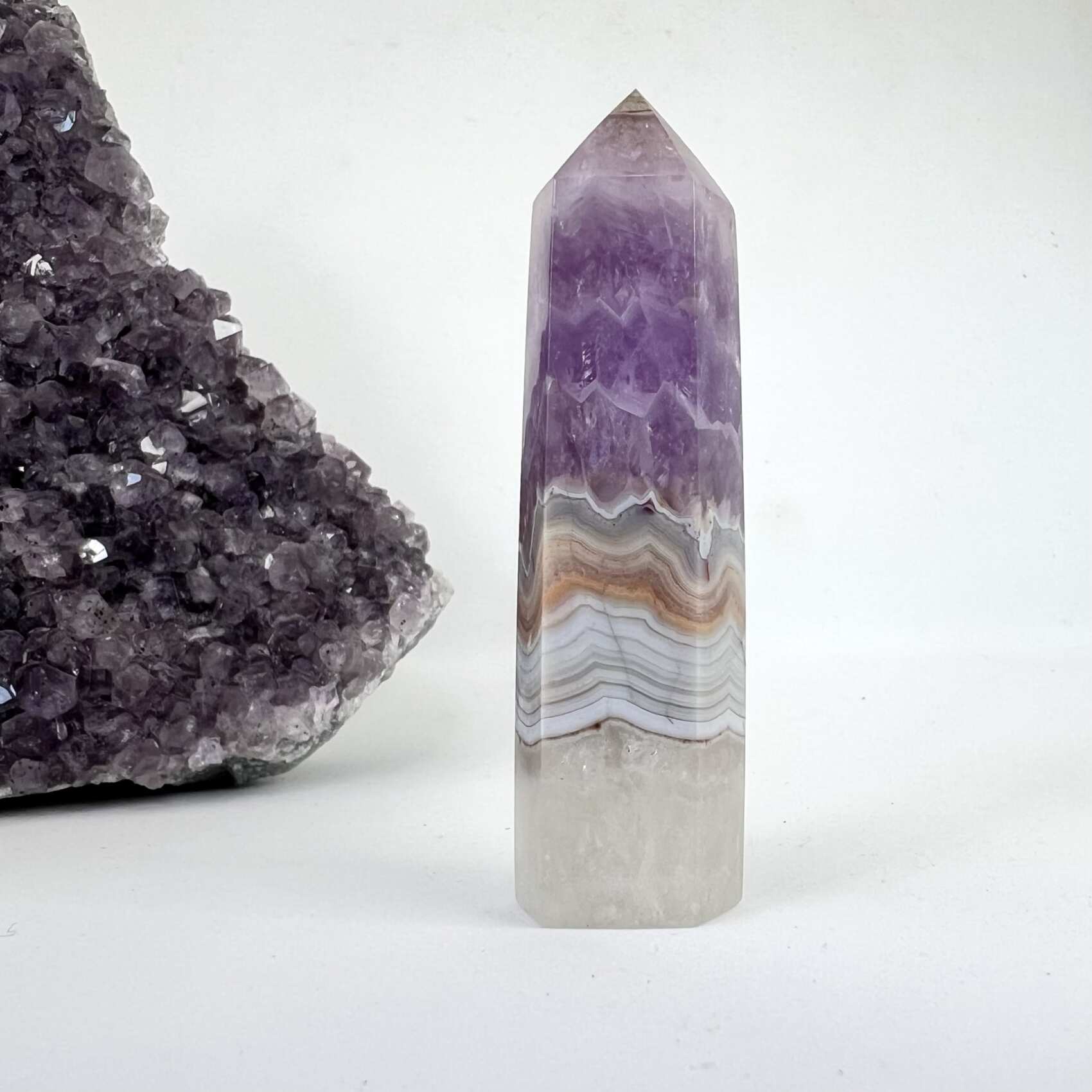 Chevron amethyst tower - Image 3