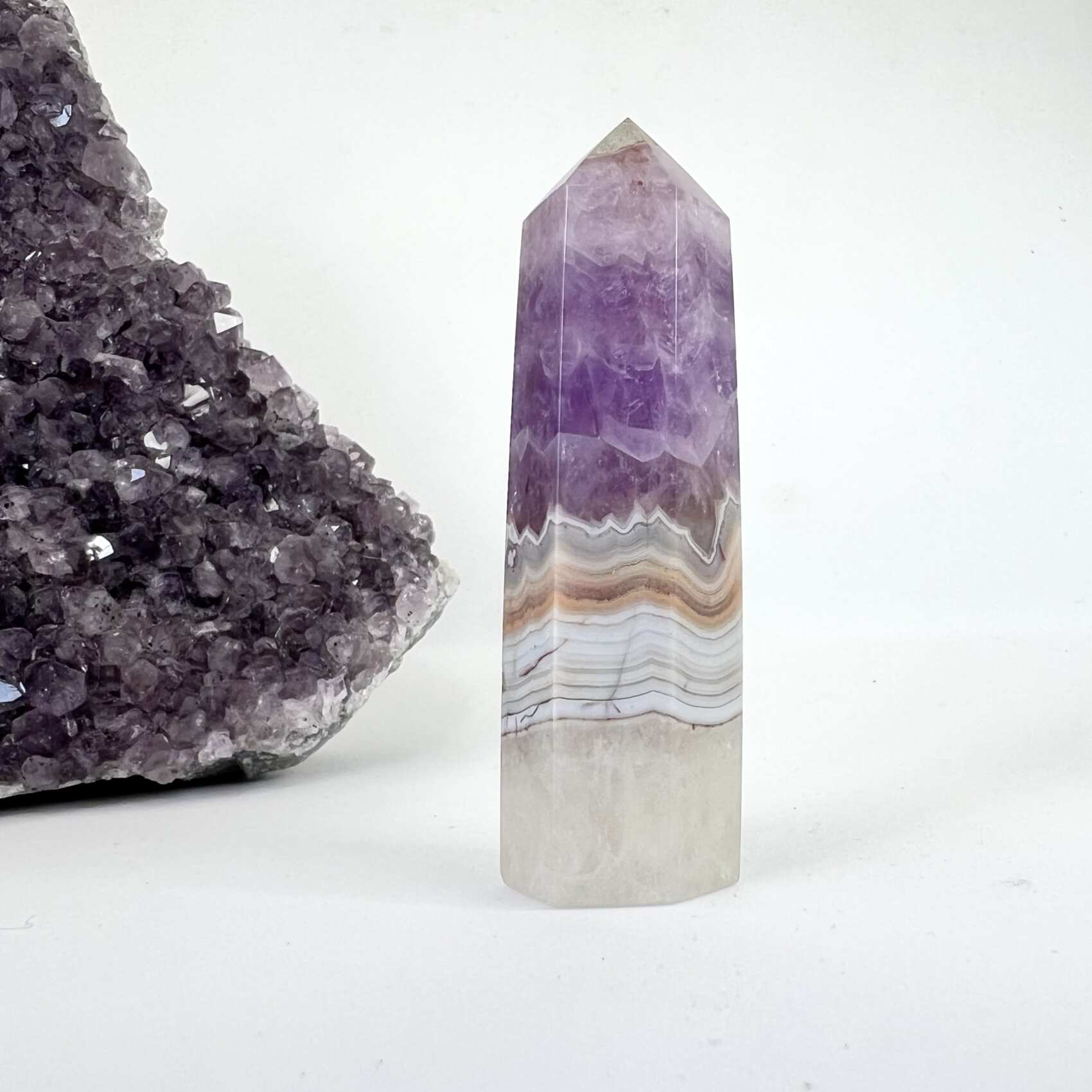 Chevron amethyst tower - Image 5