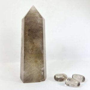 Smokey quartz tower - Image 2